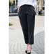 DOLLY - high-waisted cotton trousers