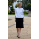 POLA - trapezoidal skirt with pockets