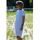 sukienka TESSA - bawełniana sukienka - kolorowe kropki