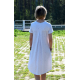 sukienka TESSA - bawełniana sukienka - kolorowe kropki