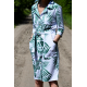 SIMONE - cotton dress with belt