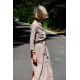 KARLA - dress with stand-up collar