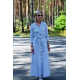 KARLA - dress with stand-up collar