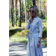 KARLA - dress with stand-up collar
