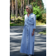KARLA - dress with stand-up collar
