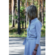 KARLA - dress with stand-up collar
