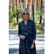 KARLA - dress with stand-up collar