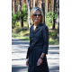 KARLA - dress with stand-up collar