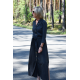 KARLA - dress with stand-up collar