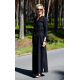 KARLA - dress with stand-up collar