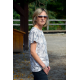 FOCUS -T-Shirt aus Baumwolle - weiße und marineblaue Streifen