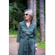 KARLA - dress with stand-up collar