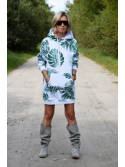 bluza TURBO - monstera