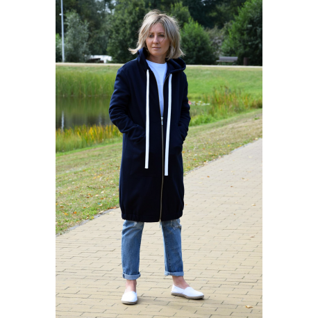 BLUZA JASPER - kolor GRANATOWY