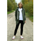 CHLOE - women's zip-up hoodie - khaki