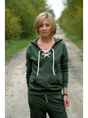 JONES - Baumwoll Hoodie