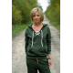 JONES - cotton hoodie - khaki