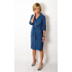 SIMONE - cotton dress with belt