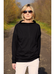 NASSA - sweatshirt with a stand-up collar