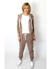 JUDERSY - Women's sports pants - mocha