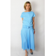 FOCUS -T-Shirt aus Baumwolle - hellblaue farbe