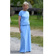 sukienka CLEO - kolor błękitny