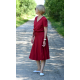 LUCY - Midi Flared cotton dress