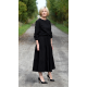 MARY - BAWEŁNIANA SUKIENKA MIDI - fuksja