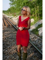 sukienka MIRANDA - kolor CZERWONY