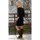 XENA - Umschlag-Minikleid mit Gummi