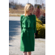KIKA - cotton knit dress midi