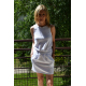 LIBI - cotton sleeveless mini dress