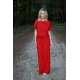 sukienka GREES - kolor CZERWONY