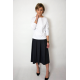 KARI - Cotton midi skirt
