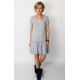 IBIZA - cotton dress with a frill