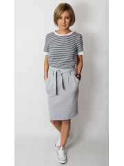 IDA - skirt with a tied belt