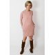 CARRIE - Cotton mini dress - tunic - dirty pink