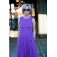 sukienka AUDREY - kolor FIOLETOWY
