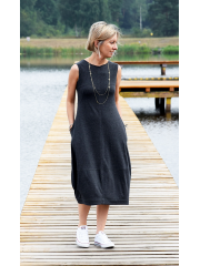 FRENCH - midi cotton dress