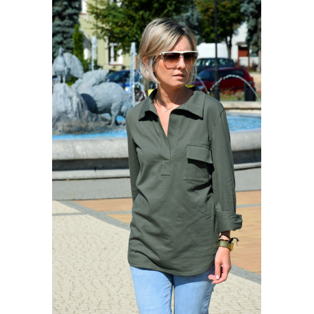 ELLO - Women's blouse with a collar