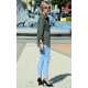 ELLO - Women's blouse with a collar