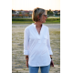bawełniana bluzka LOLITA - kolor biały
